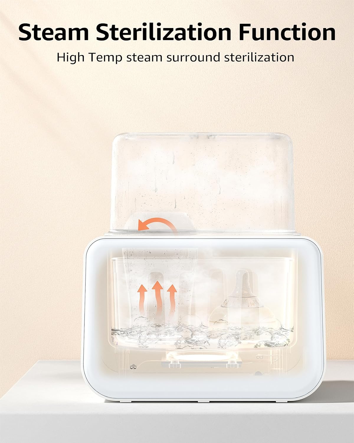 Grownsy - Multi Function Bottle Warmer for Breast Milk / Formula with Temp Timer Control