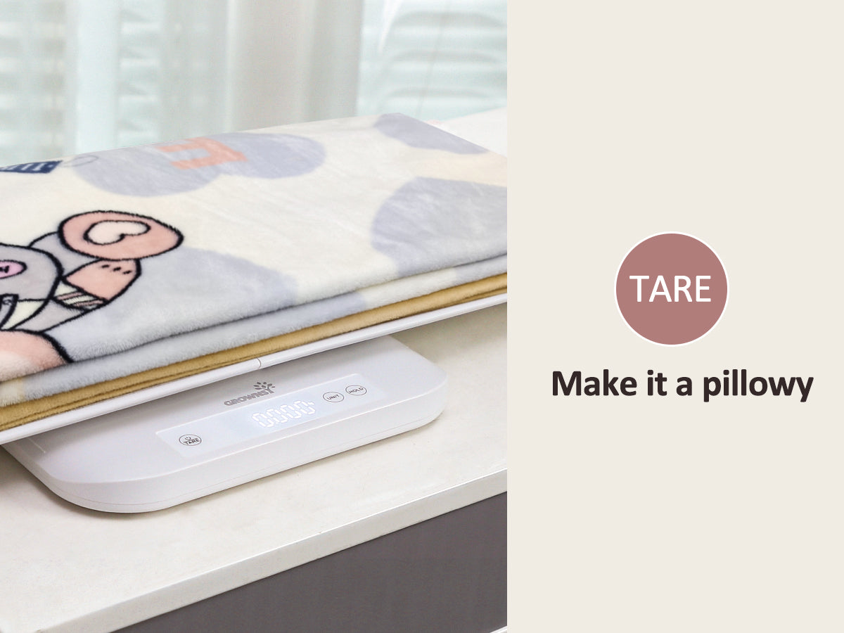 Grownsy - Multifunctional Weight Scale for Baby & Pet with Hold Function - LED Screen
