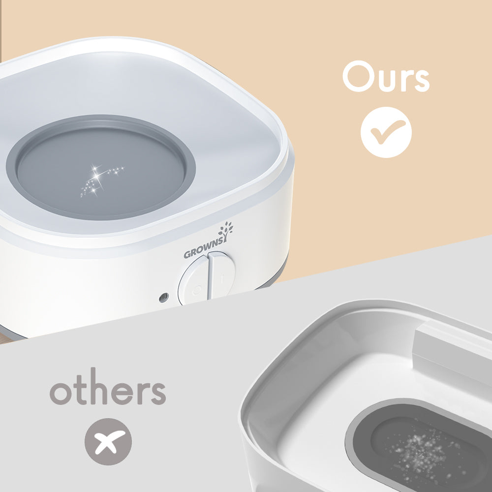 Grownsy - Electric Baby Bottle Sterilizer with Steam Function - Quick & Effective