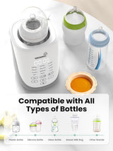 Grownsy - Fast Baby Bottle Warmer with Smart Auto-Lift and Night Light