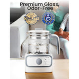 Grownsy - Baby Instant Warmer & Electric Kettle with LCD - Timer & Temp Control - 1.3L