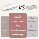 Grownsy - Multifunctional Weight Scale for Baby & Pet with Hold Function - LED Screen