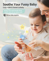 Grownsy - Baby Nasal Aspirator Electric with Automatic Cleaning - White