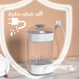Grownsy - Electric Baby Bottle Sterilizer with Steam Function - Quick & Effective
