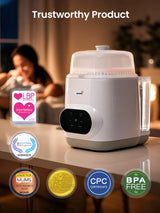 Grownsy - EaseClean Bottle Washer Pro | All-in-One Bottle Washer and Sterilizer and Dryer